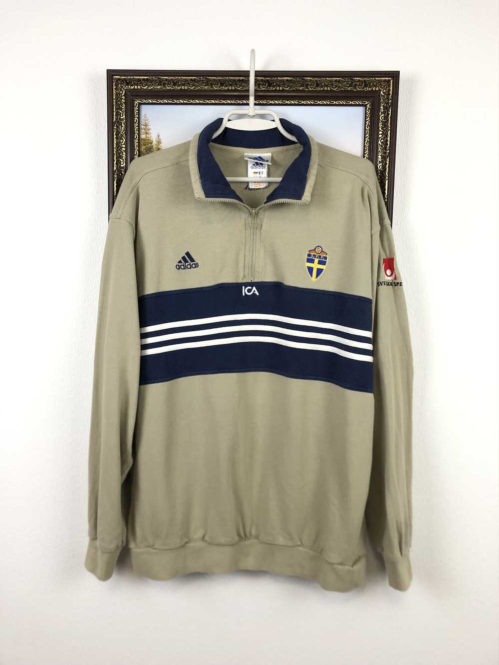 Adidas × Rare × Vintage Vintage 90's Adidas Swede… - image 1