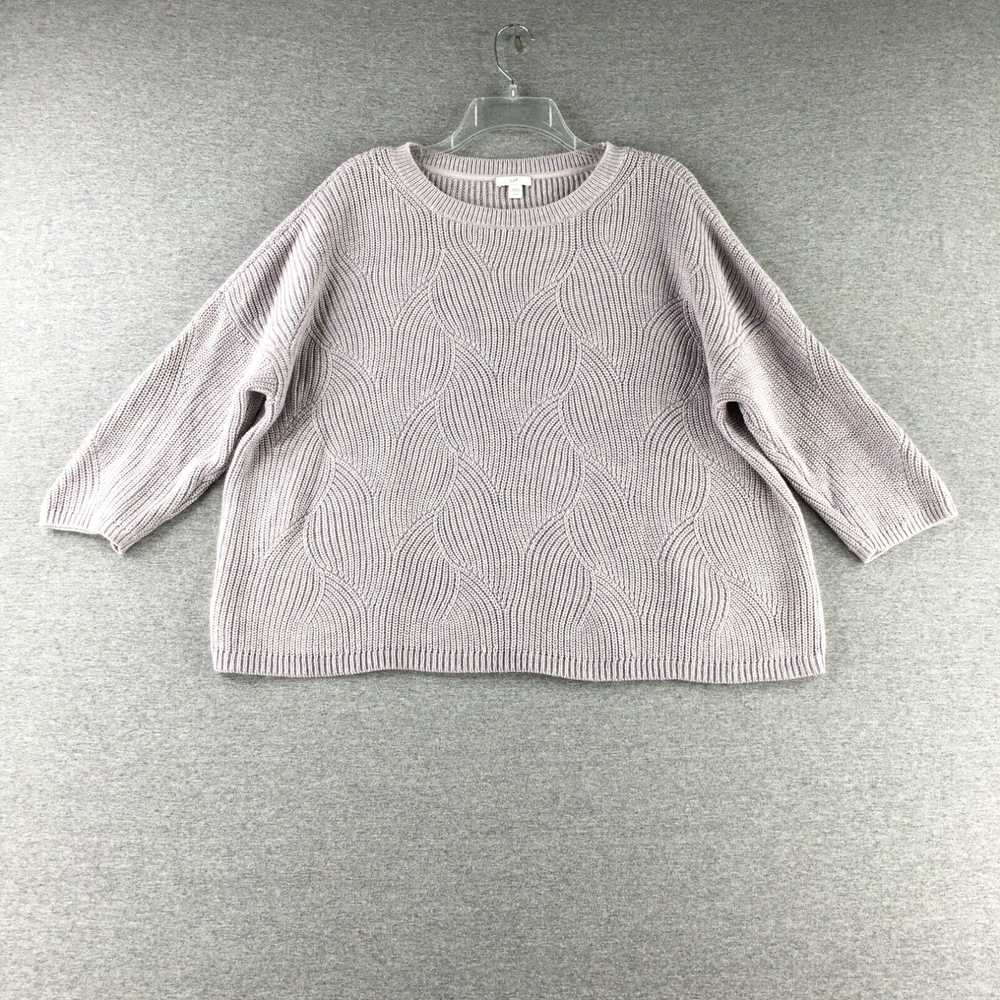 Vintage J Jill Sweater Womens Large Petite Oversi… - image 1