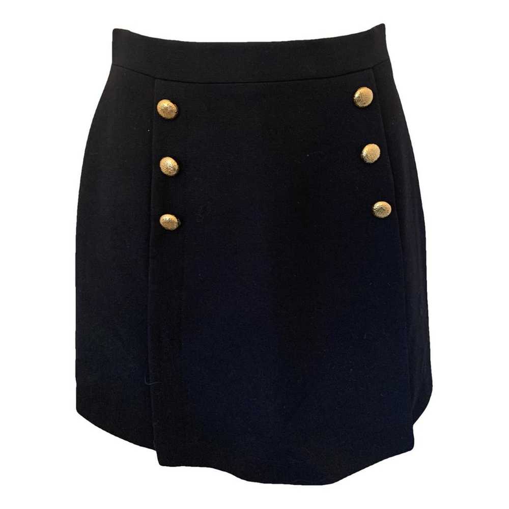 ミニスカート ALESSANDRA RICH Women Mini Skirts FABX3687K4264 0091 Black Alessandra Rich Wool mini skirt