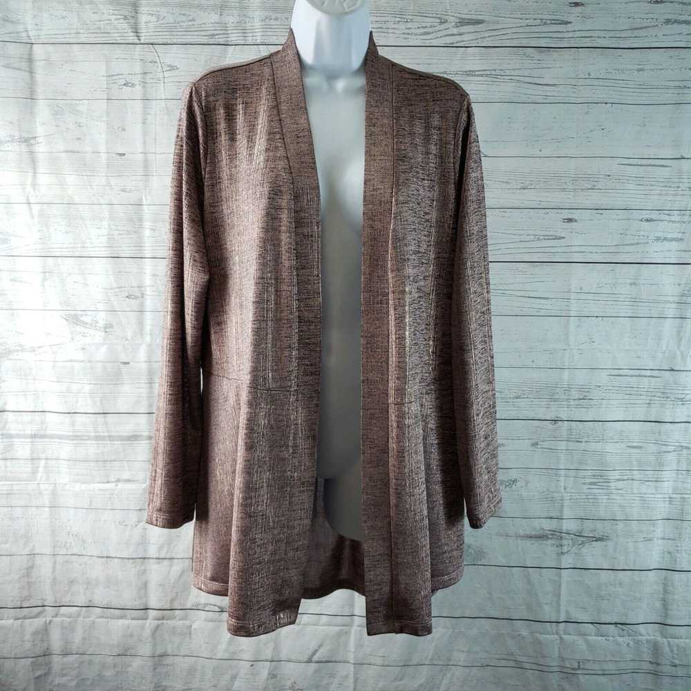 Susan Graver Susan Graver Womens Cardigan Sz Medi… - image 1