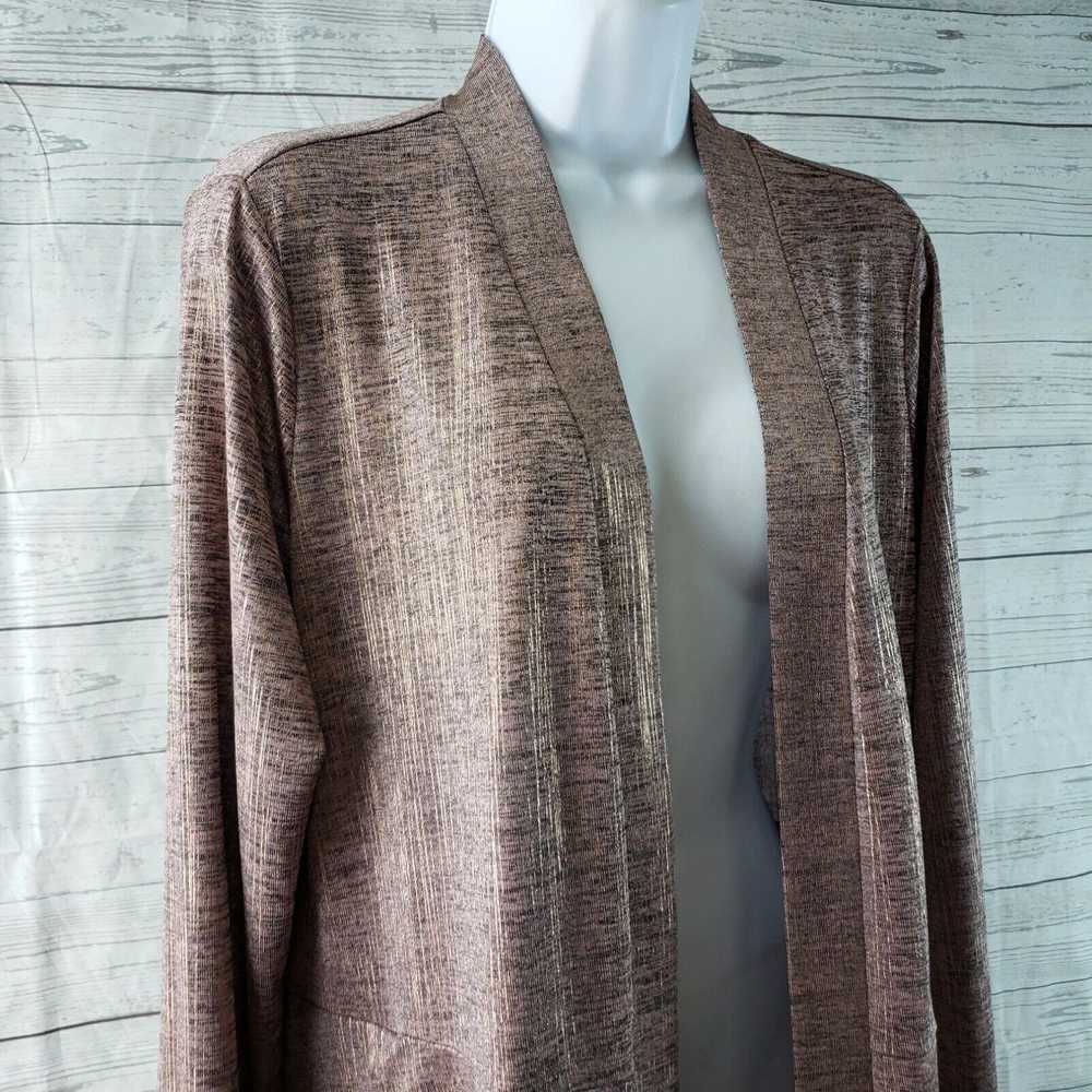 Susan Graver Susan Graver Womens Cardigan Sz Medi… - image 2