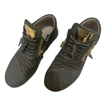 Giuseppe Zanotti Urchin leather low trainers - image 1