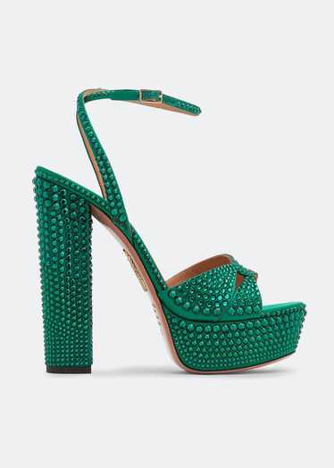 Aquazzura o1srvl11e1024 Sandal in Green