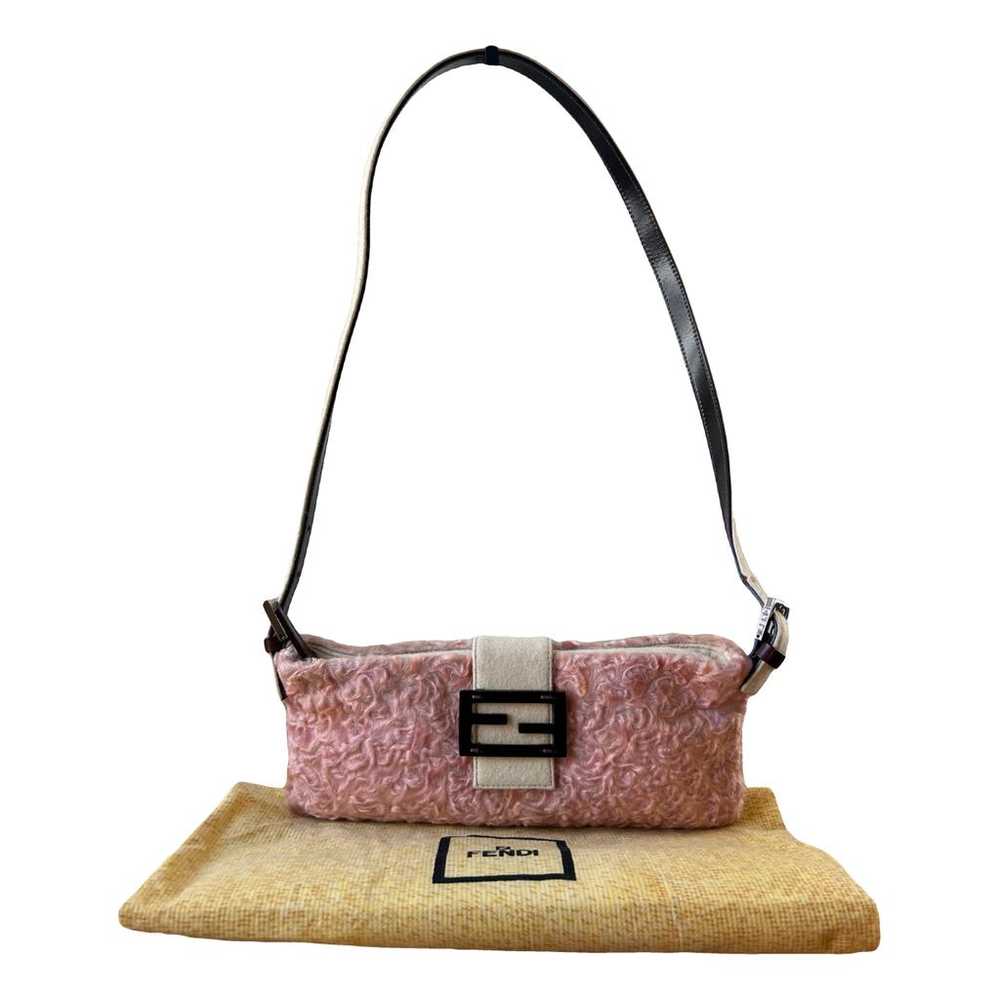 Fendi Baguette cloth handbag - image 1