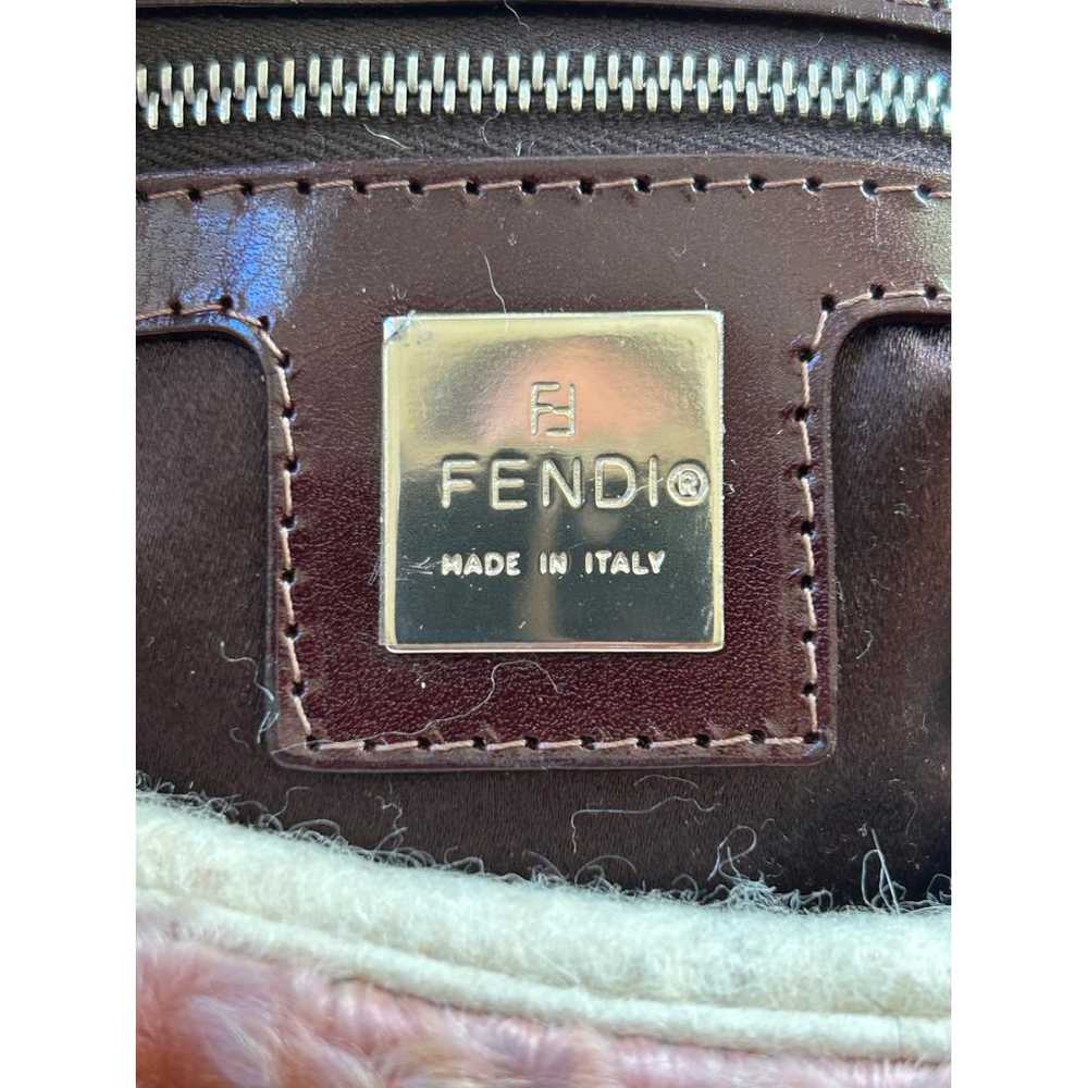 Fendi Baguette cloth handbag - image 5