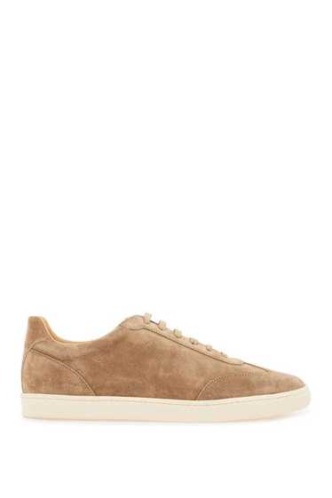 Brunello Cucinelli o1s22i1n1024 Suede Sneakers in 