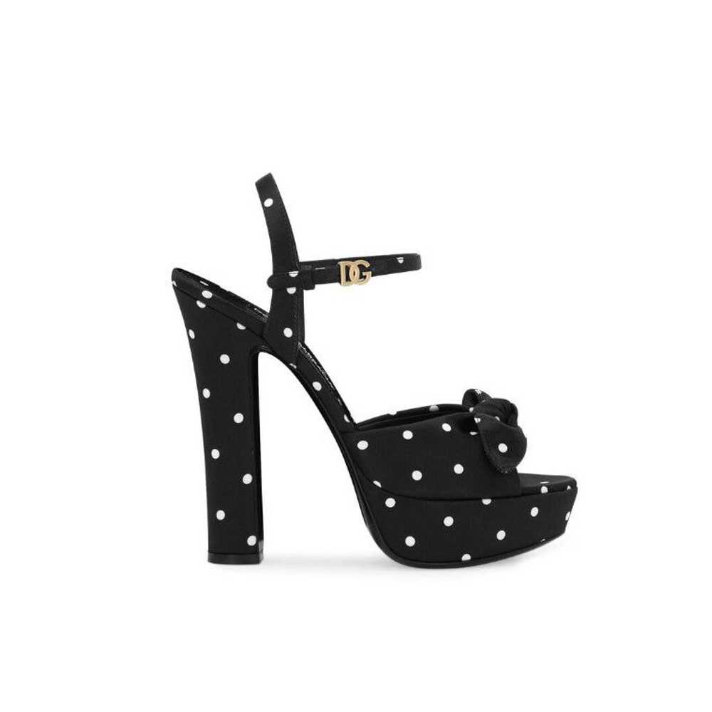 Dolce & Gabbana o1s22i1n1024 Keira Polka Dot Plat… - image 1