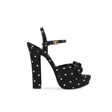 Dolce & Gabbana o1s22i1n1024 Keira Polka Dot Plat… - image 1