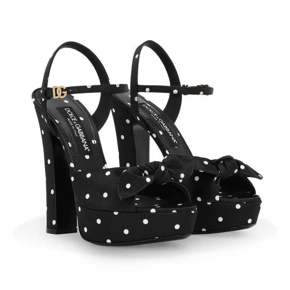 Dolce & Gabbana o1s22i1n1024 Keira Polka Dot Plat… - image 2