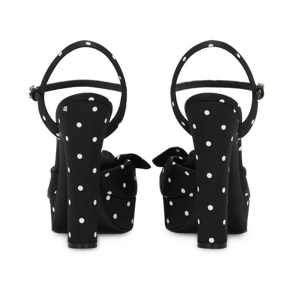 Dolce & Gabbana o1s22i1n1024 Keira Polka Dot Plat… - image 3