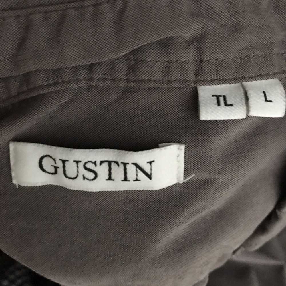 Gustin Gustin Shirt Gray Button Down Long Sleeve - image 11