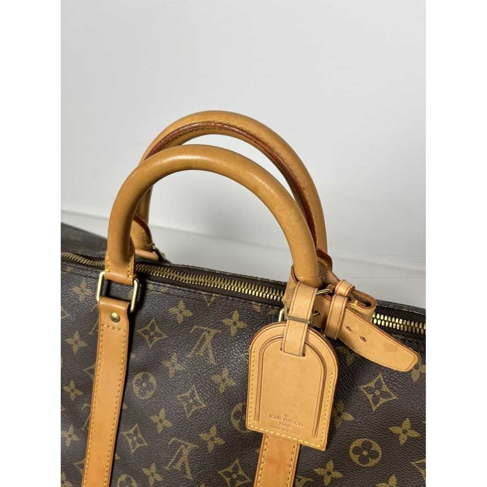 Louis Vuitton Keepall cloth travel bag - image 7