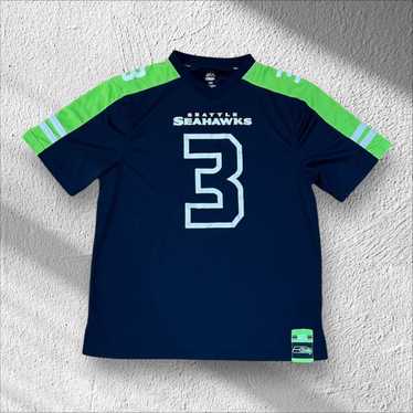 Majestic × NFL Seattle Seahawks Russell Wilson Maj