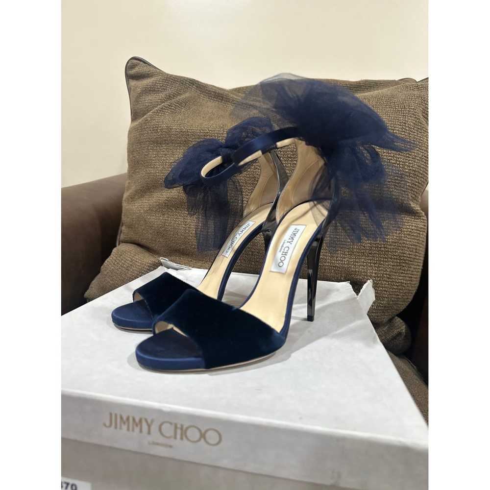 Jimmy Choo Velvet heels - image 5