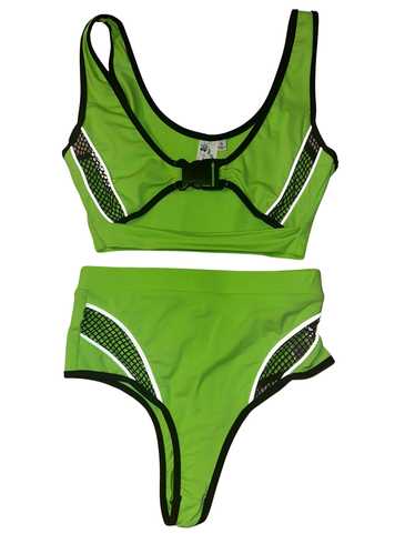 Freedom Rave Wear IHR Lime Green Reflective Set - image 1