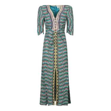 Saloni Silk mid-length dress - image 1