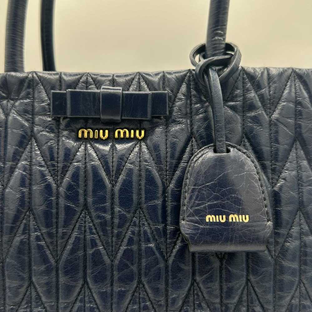 Miu Miu Leather handbag - image 7