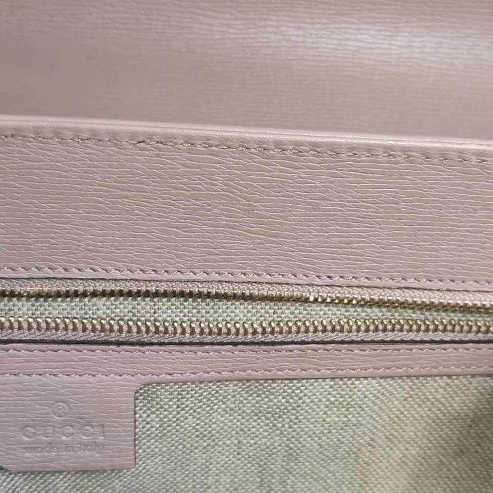 Gucci Bamboo Bullet Top Handle leather handbag - image 6