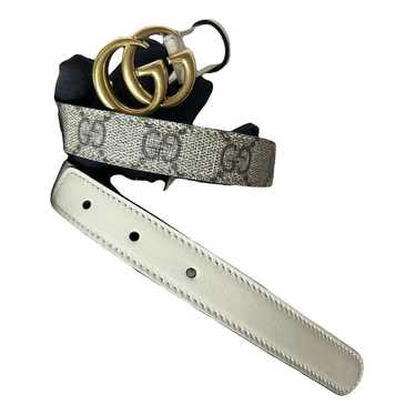 Gucci Gg Buckle leather belt - image 1