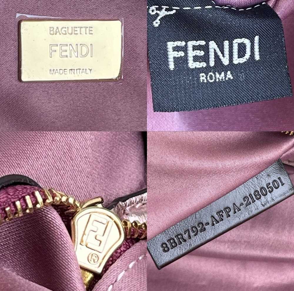 Fendi × Vintage FENDI BEADED BAGUETTE - image 5