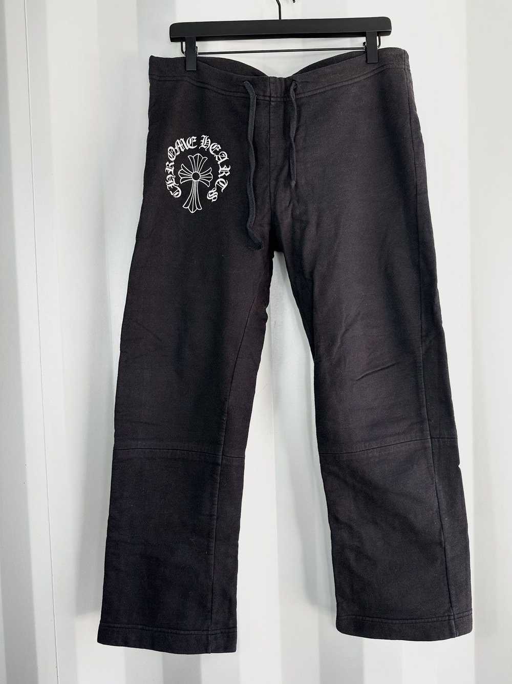 Chrome Hearts × Vintage T Bar Logo Sweatpants - image 1