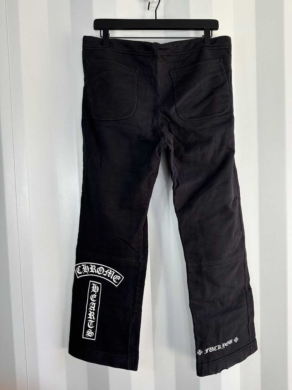 Chrome Hearts × Vintage T Bar Logo Sweatpants - image 2