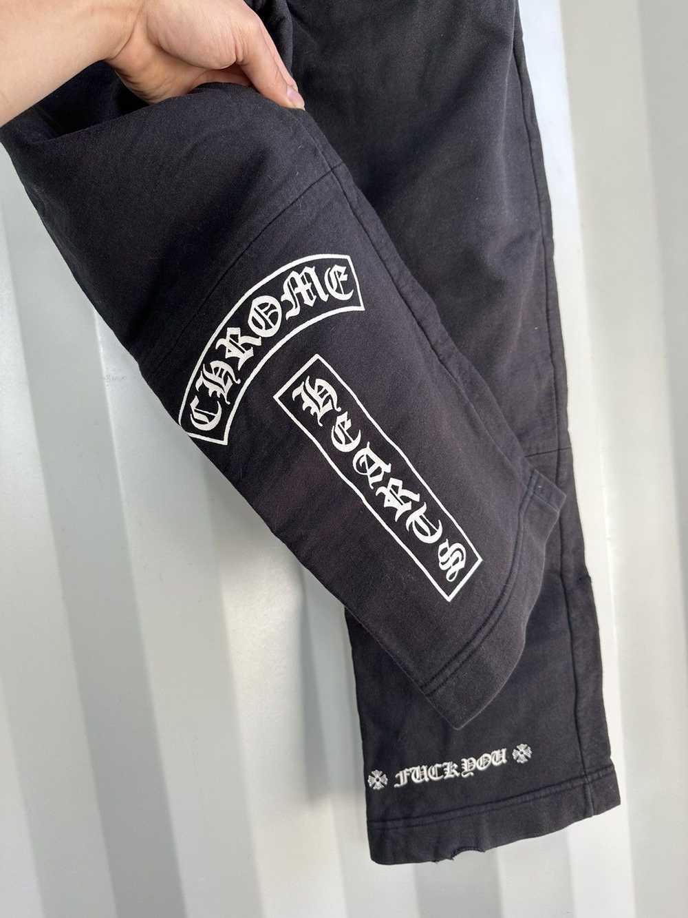 Chrome Hearts × Vintage T Bar Logo Sweatpants - image 4