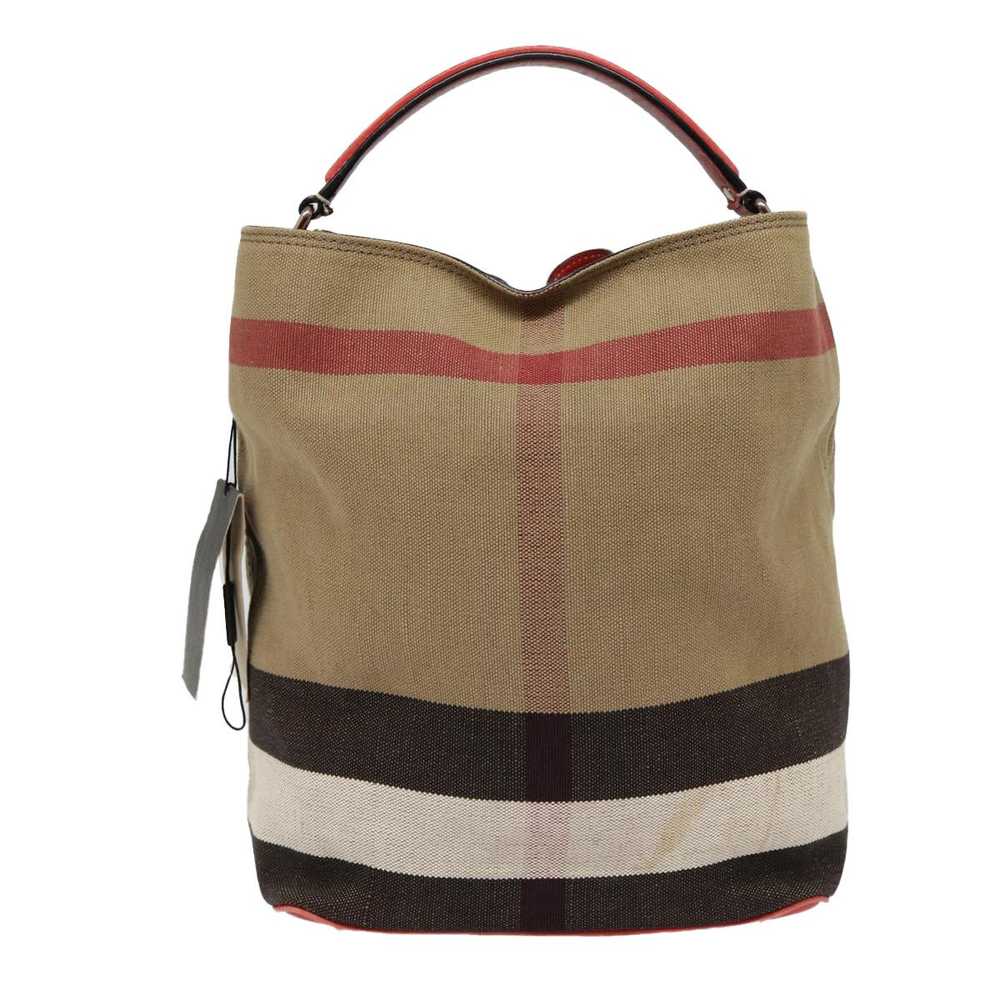 Burberry Ashby Beige Canvas Shoulder Bag (Pre-Own… - image 12