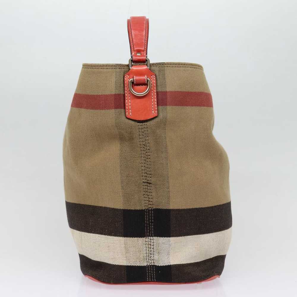 Burberry Ashby Beige Canvas Shoulder Bag (Pre-Own… - image 8