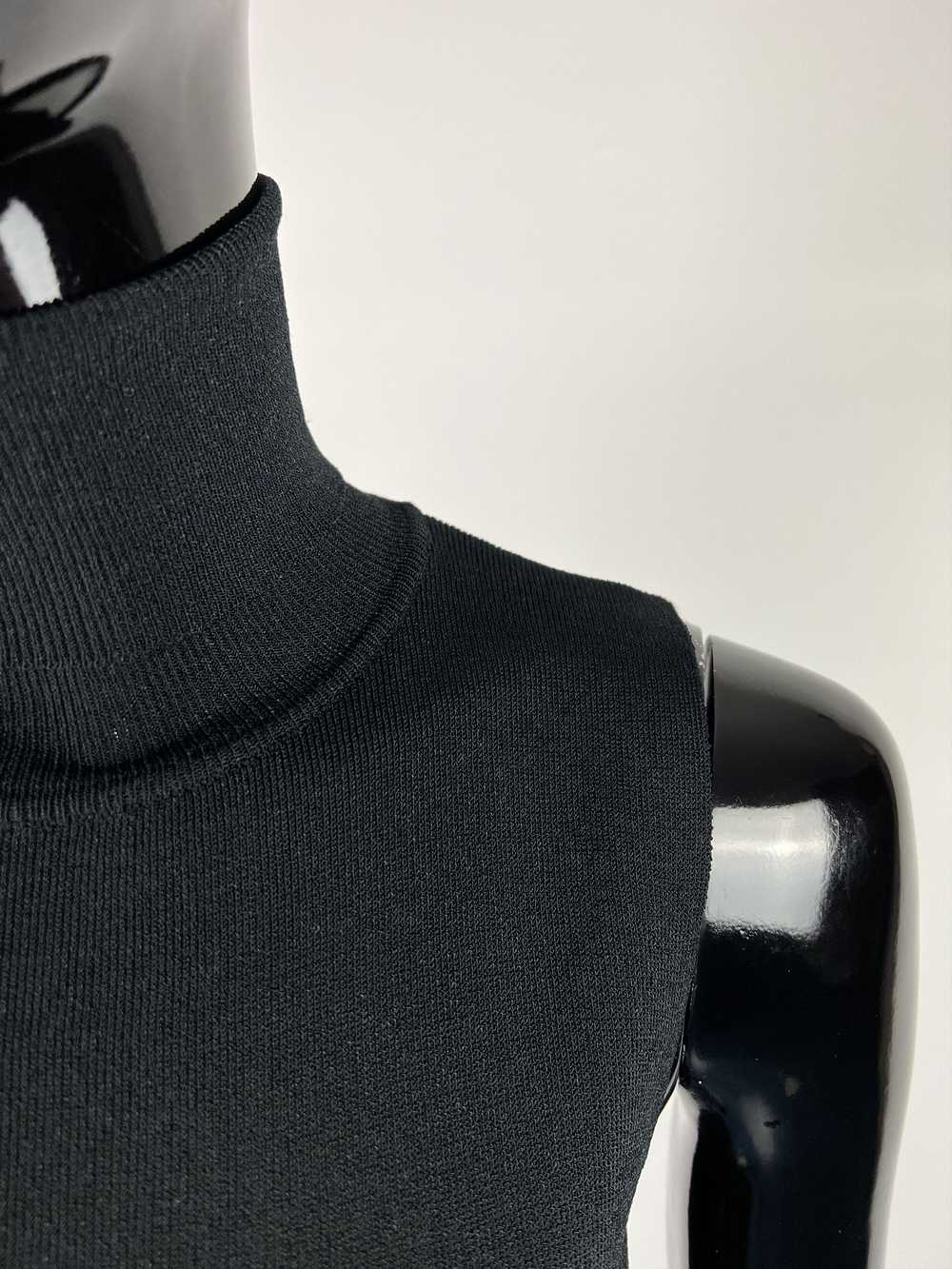 Miu Miu Miu Miu Women's Black Turtleneck Top Vest… - image 5