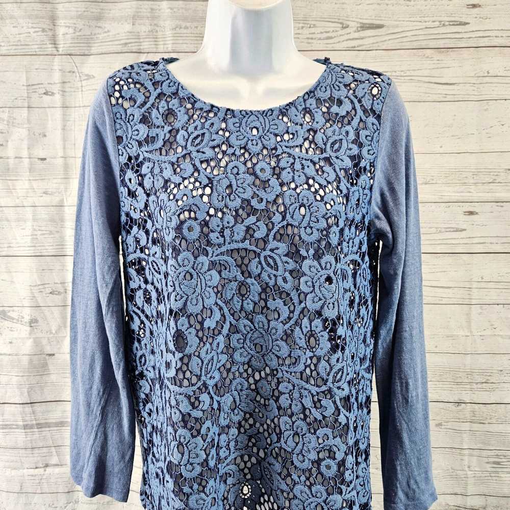 Vintage Sundance Womens Ariadna Lace Top Sz Mediu… - image 2