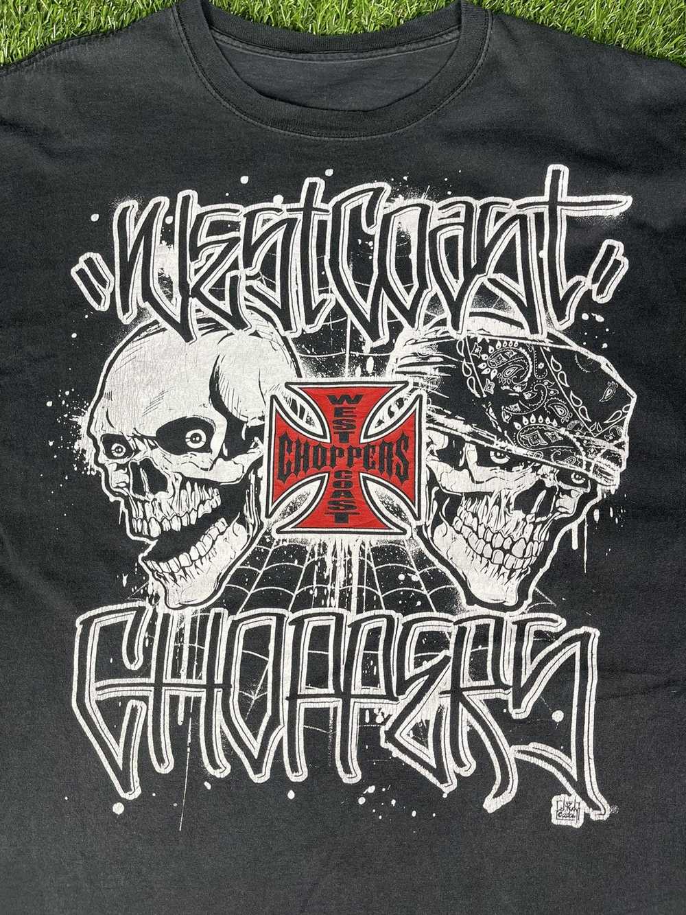 Choppers × Skulls × Vintage Vintage Y2k West Chop… - image 2