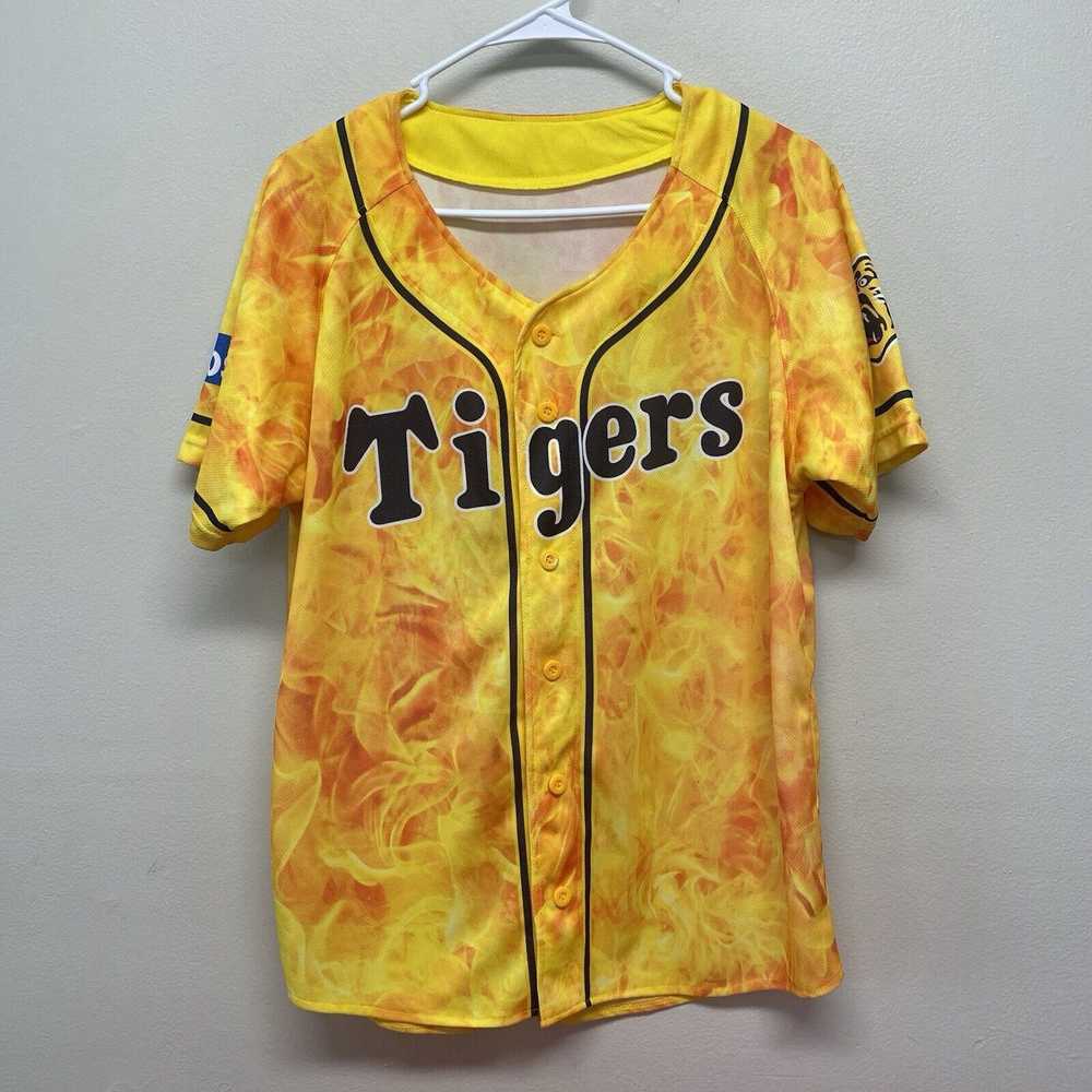 Mizuno Mizuno Hanshin Tigers Jersey Osaka Japan N… - image 1