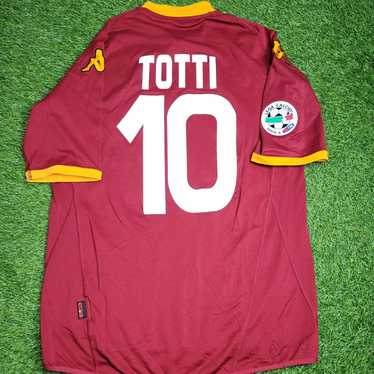 Kappa Totti As Roma Kappa 2007 2008 Soccer Jersey 