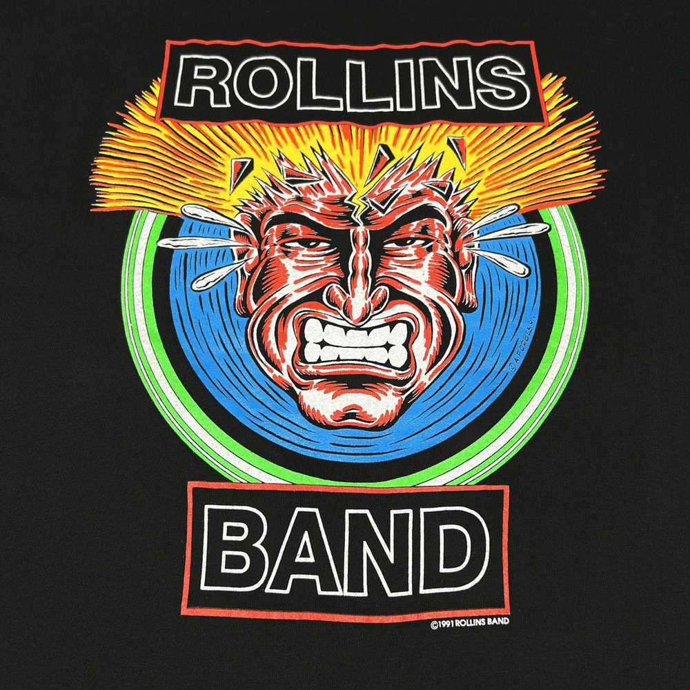 Band Tees × Rock T Shirt × Vintage Vintage 1991 R… - image 4