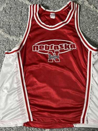 Designer Vintage Nebraska Mens Basketball Jersey T