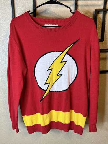 Dc Comics Flash (DC Comics) Mens Knit Sweater - Sz