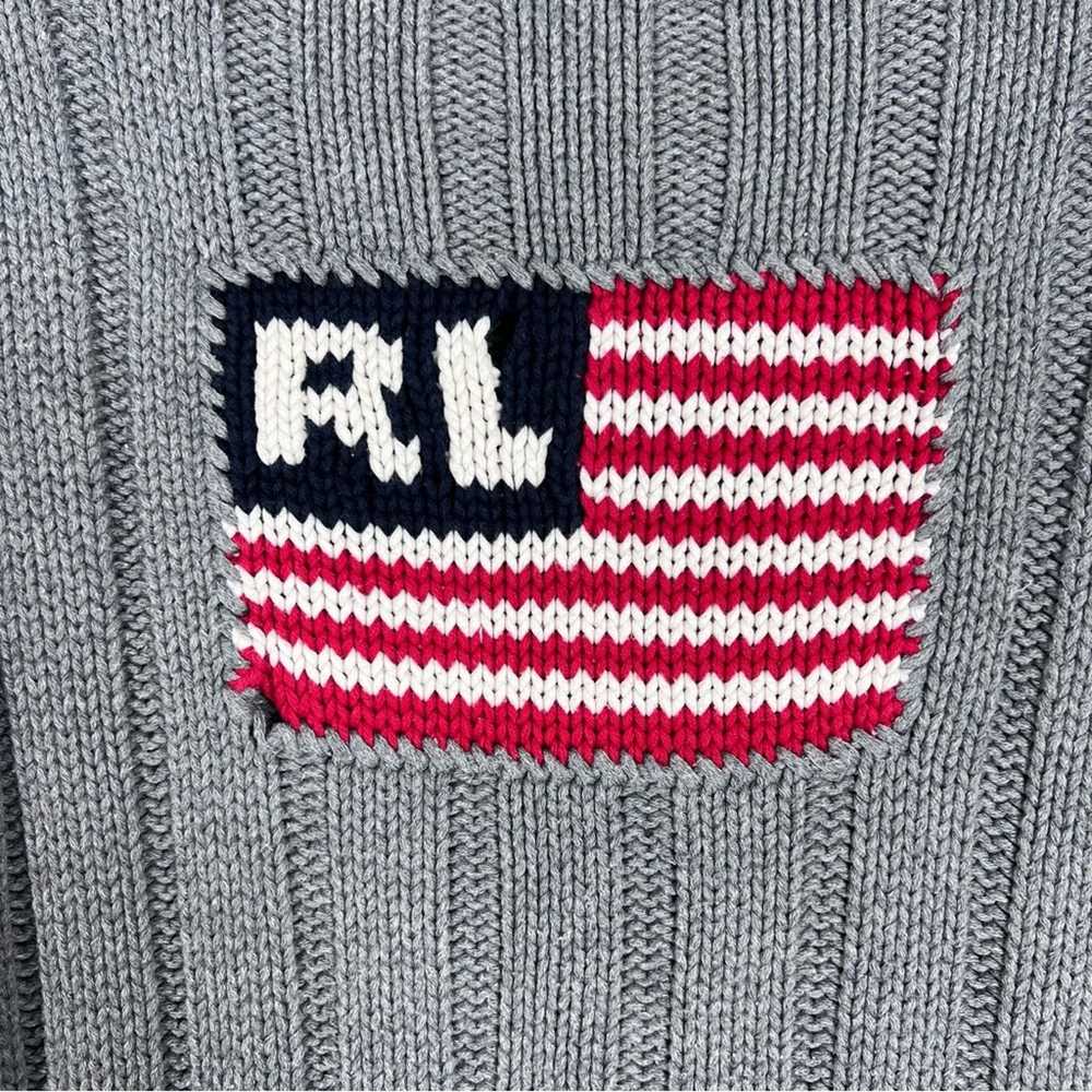 Polo Ralph Lauren RALPH LAUREN American flag long… - image 5