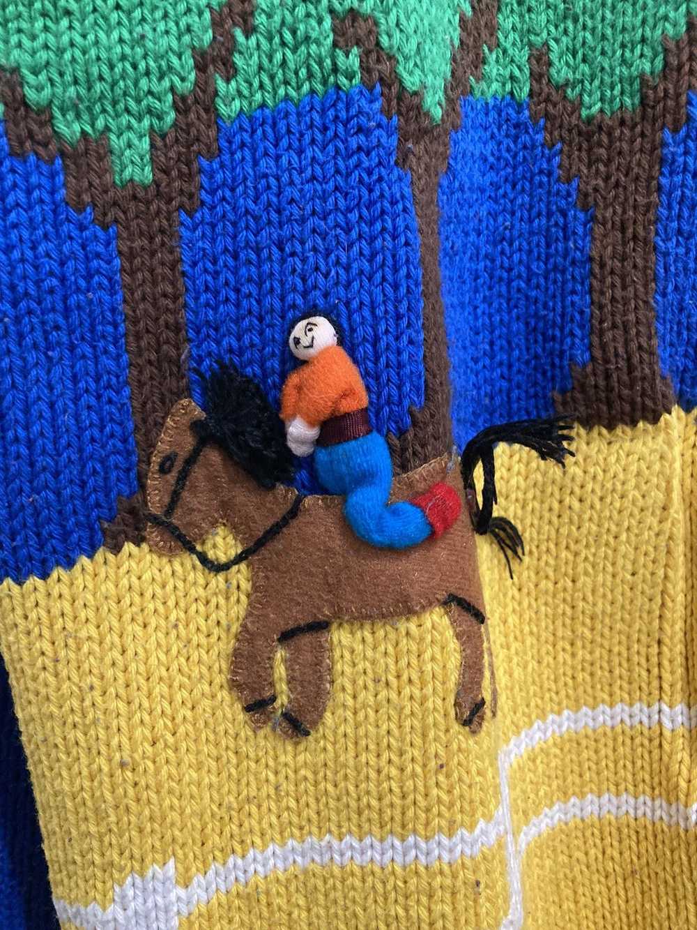 Vintage Goofy ahh knitted sweater - image 2