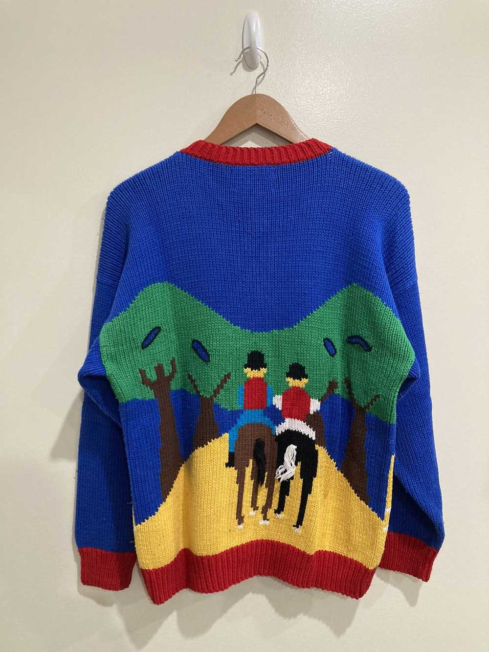 Vintage Goofy ahh knitted sweater - image 5