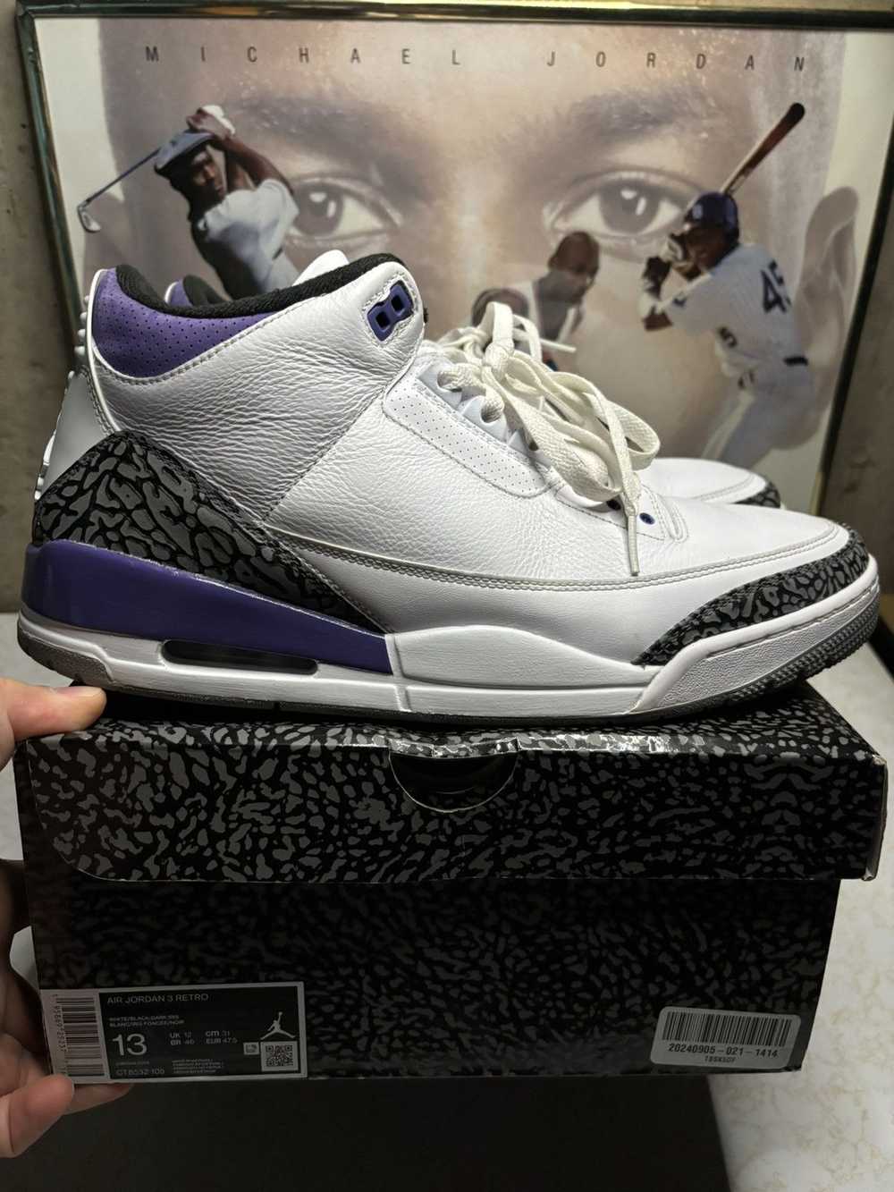 Jordan Brand Air Jordan 3 Retro Iris - image 1