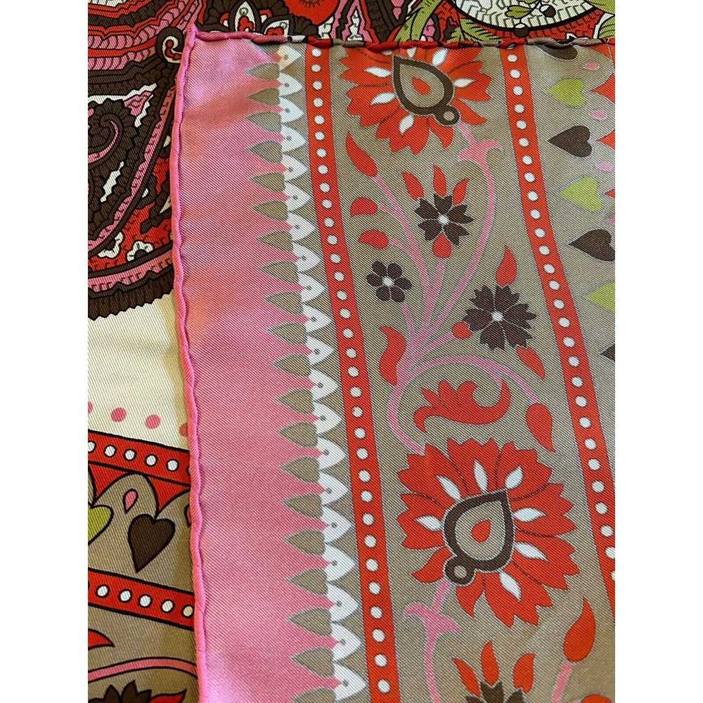 Unkwn RANI ARABELLA Red Pink Green Paisley Luxury… - image 4