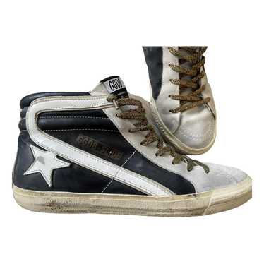 Golden Goose Slide leather trainers - image 1