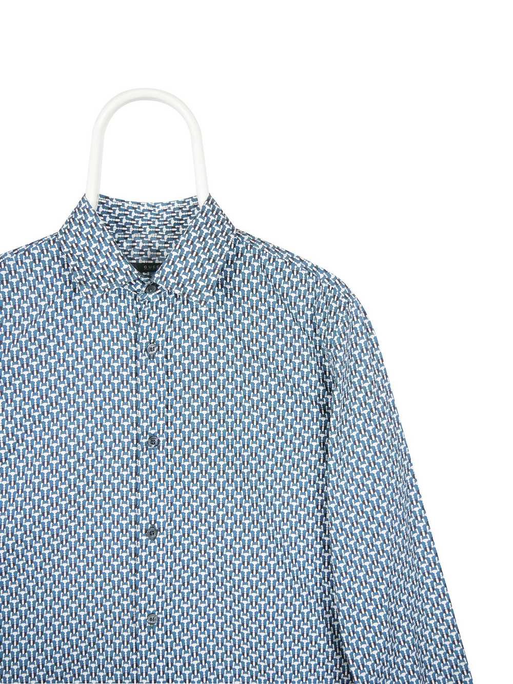 Gucci Gucci slim monogram shirt - image 1