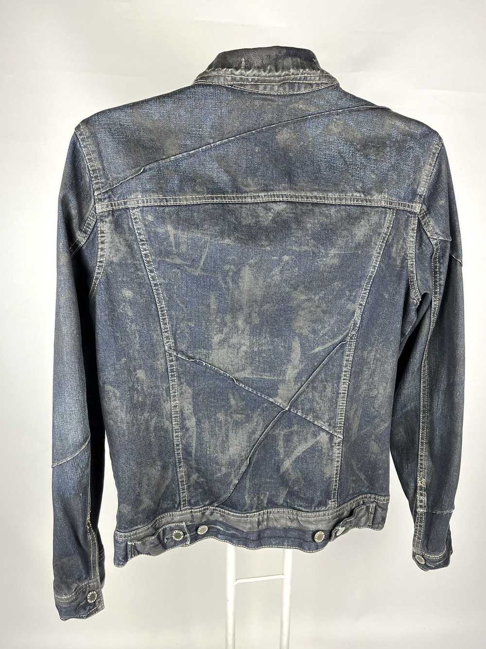 Armani Exchange × Denim Jacket × Distressed Denim… - image 7