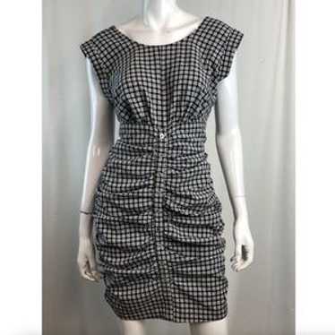 Code X Mode Sleeveless Ruched Button Front Mini D… - image 1