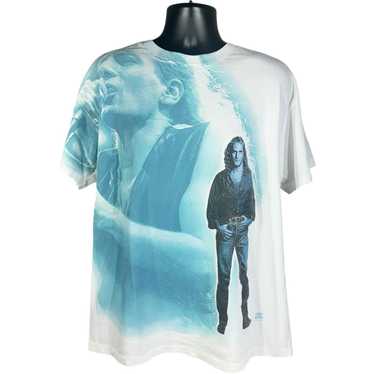 Hanes Vintage Michael Bolton World Tour AOP Tee 1… - image 1