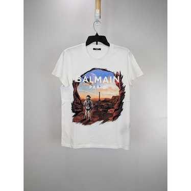 Balmain white t - Gem Balmain white t - Gem