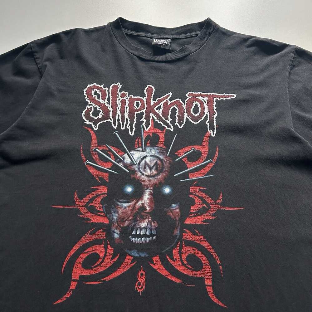 Band Tees × Slipknot × Vintage Vintage 2000s Slip… - image 2