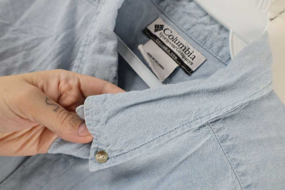 Columbia × Vintage Vtg 90s Columbia Out Denim Sho… - image 6